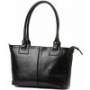 FLORENCE Dámská kožená kabelka Angelika čierna