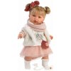 Llorens 42402 JULIA - realistická bábika so zvukmi a mäkkým látkovým telom - 42 cm