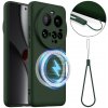 VSETKONAMOBIL 107493 RUBBER MAGSAFE Silikónový kryt pre Xiaomi 15 Ultra DARK GREEN