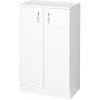 AQUALINE SIMPLEX ECO 50 x 30 x 86cm skrinka nízka dolná, biela, SIME540