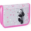 PERAČNÍK BETA 22 B Školský dvojchlopňový peračník - panda Bagmaster