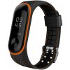 Xiaomi Mi Band 3/4 náhradný náramok - Textúrovaný Farba: Oranžová, Variant: Armory MBSCZ-TXT011