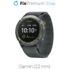 FixPremium - Nylonový Remienok pre Garmin (22mm), šedá