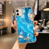 AppleKing nárazuvzdorný kryt s mramorovým vzorom pre iPhone 11 Pro - modrý - možnosť vrátiť tovar ZADARMO do 30tich dní