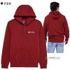 Fox mikina Absolute fleece zip, rust, L