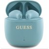 Guess Printed Classic Logo TWS Bezdrôtové Slúchadlá Turquoise