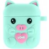 AppleKing silikónový obal pre AirPods 1 / 2 – prasiatko - možnosť vrátiť tovar ZADARMO do 30tich dní
