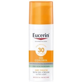 Eucerin Oil Control krémový gél na opaľovanie na tvár SPF30 50 ml