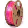 GEMBIRD Tisková struna (filament) PLA, 1,75mm, 1kg, silk rainbow, červená/fialová