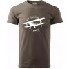 Still Plays With Planes - Klasické pánske tričko vyššej gramáže - XS ( Army )