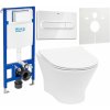 Súprava WC misa s pomaly sa sklápajúcim sedadlom Roca Nexo A34H64L000, podomietková konštrukcia Roca Duplo One A890070020, A890195000, A890063000