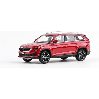 Abrex Škoda Kodiaq FL 2021 Červená Velvet Metalíza 1:43