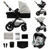 Kočík Kinderkraft Moov 2 XL Moonlight Grey