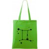Súhvezdie - Gemini - Blíženci - Taška bavlnená - 42 x 38 cm ( Apple Green )
