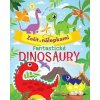 Fantastické dinosaury zošit s nálepkami Foni Book - FONI-BOOK