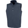 Result Pánska 2vrstvová softshellová vesta - recycled R902M Navy M
