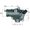 MAHLE Termostat, chladivo BEHR TI 28 92