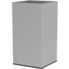 Koš na tříděný odpad Eko Square 90 l - lakovaná ocel, šedá (118)