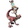 Weta Workshop Tomb Raider Lara Croft & Raptor 25 cm