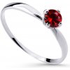 Cutie Diamonds Pôvabný prsteň z bieleho zlata s rubínom DZ6726-2365-RU-X-2 59 mm