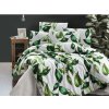 Brotex Obliečky francúzske bavlna 200x200,70x90 Leaves green