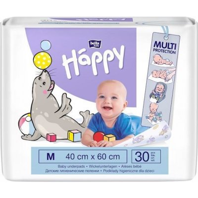 BELLAHAPPY BELLA HAPPY Detské hygienické podložky 40x60 cm 30 ks