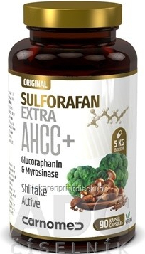 CarnoMed Sulforafan EXTRA AHCC+ 90 kapsúl