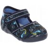 Ren But detské papuče Repíky modré veľkosť 19