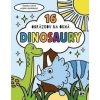 Vymaľovanky do okien/ Dinosaury