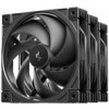 DEEPCOOL Ventilátor FD12 V2 3v1, 3x120mm, černá R-FD12V2-BKNPN3-G
