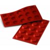 Cakesupplies Silikónová forma na tartaletky 45x10 mm 15 ks