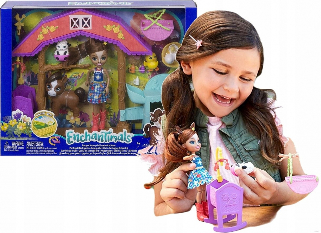 Mattel Enchantimals školka na farmě