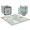 Kinderkraft | KINDERKRAFT select - Penové puzzle LUNO 30ks šedá/mintová | AG0382