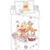 JERRY FABRICS Obliečky do postieľky Macko Pú Birthday party baby Bavlna, 100/135, 40/60 cm