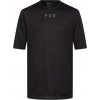 Cyklistický dres FOX Ranger SS Jersey Wordmark - black L