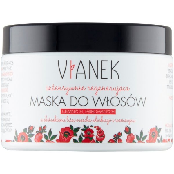 Vlasová regenerácia Vianek Maximum Strenght Regenerating maska pre tmavé vlasy 150 ml