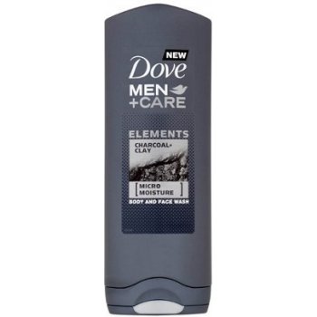 Dove Men+ Care Charcoal Clay sprchový gél 400 ml