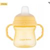 Canpol babies Hrnček so silikónovým náustkom FirstCup 150ml žltý
