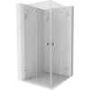 Mexen Lunar-F Duo, skladací sprchový kút 95 x 95 cm, 6mm číre sklo, chrómový profil, 836-095L-095P-01-00