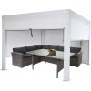 Bioklimatická pergola HWC-L46 3x3 so 4 bočnými stenami