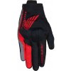 rukavice REEF V2 HONDA kolekce ALPINESTARS černá/červená/šedá 2025 Veľkost: 3XL