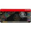 Prémiová vláknová metalická fixka - STABILO Pen 68 metallic - 8 ks sada v plechu