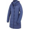 Husky Normy faded blue (tlumená modrá) dámský zimní voděodolný kabát s kapucí 10000 XL prodloužené