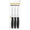 Fiskars Set 3 jedálenských nožov Functional Form 1014279