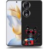 Picasee silikónový čierny obal pre Honor 90 5G - Francúzsky Buldoček