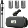 VAPEEE SET Joyetech eGo AIO Eco Friendly 1700mAh - strieborná zloženie: 1x eGo AIO Eco Friendly + 3x BF SS316 0,60ohm + 1x micro USB kábel + 1x púzdro
