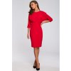 Stylove koktejlové šaty klasického strihu midi veľkosti S
