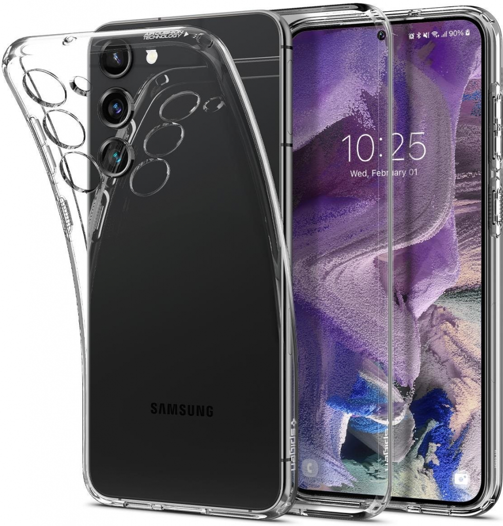 Púzdro Spigen Liquid Crystal Clear Samsung Galaxy S23