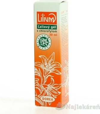 Lilium ľaliový gél s chlorofylom 30 ml
