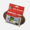 DEN BRAVEN Tesniace profily z EPDM gumy, hnedá, 9 mmx5,5 mmx6 m